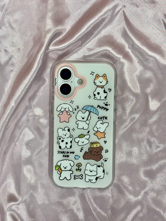 Cartoon Designer Matte Finish Case for iPhone 17