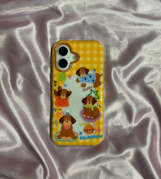 Cartoon Designer Matte Finish Case for iPhone 17