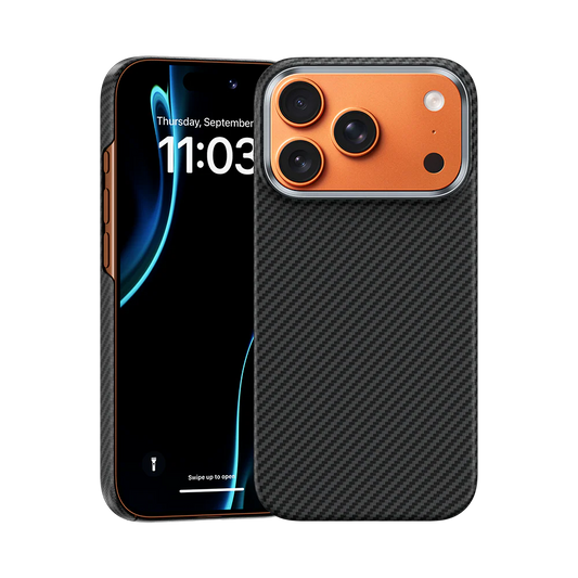 BENKS  ArmorAir Case built with Kevlar® 600 D for iPhone 17 Pro (Black)