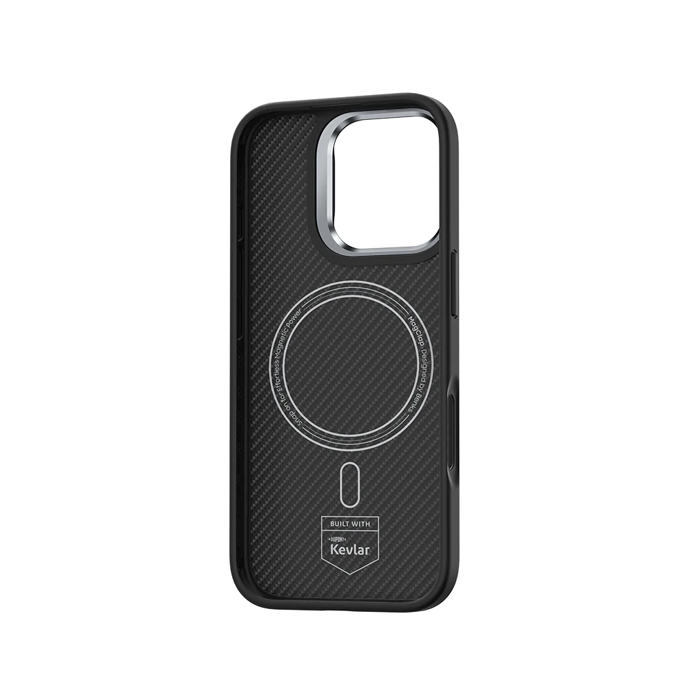 BENKS Armor Pro Carbon Fibre  Case built with Kevlar® 600D for iPhone 16 Pro Max