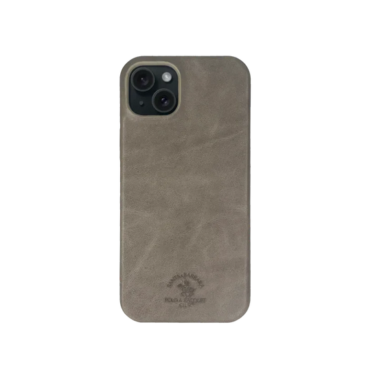 Santa Barbara Polo Raquet Club Elton Series for iPhone 15 Pro (Grey)