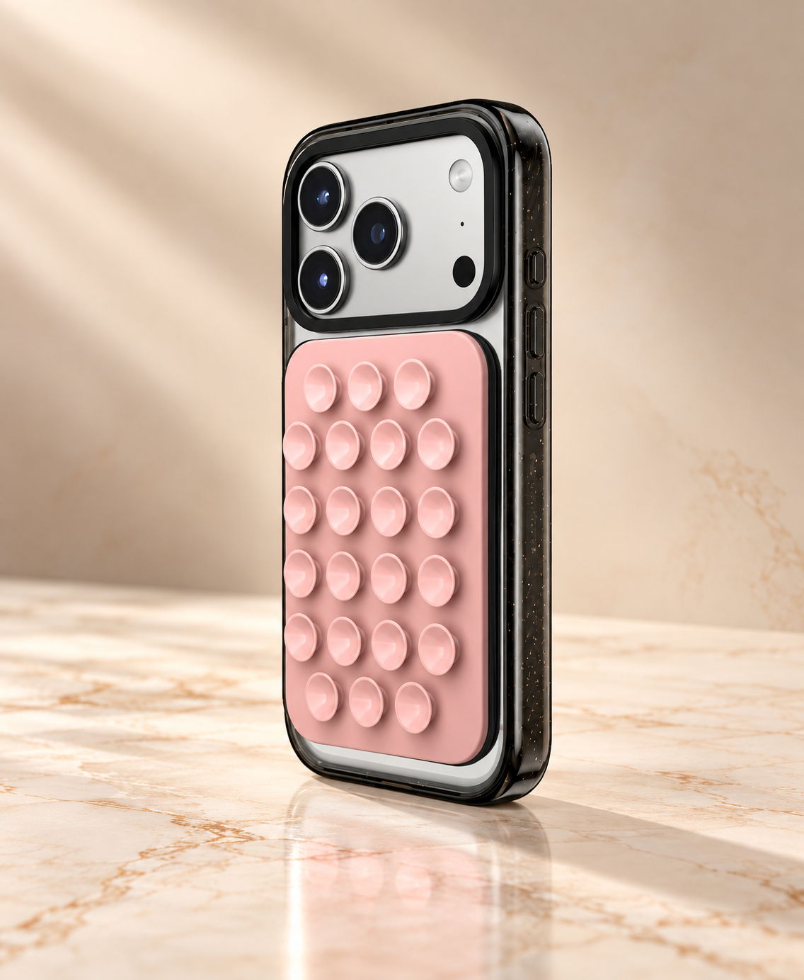 Snappy Snap And Stick Card Holder Stand (Pink) (Code:5092)