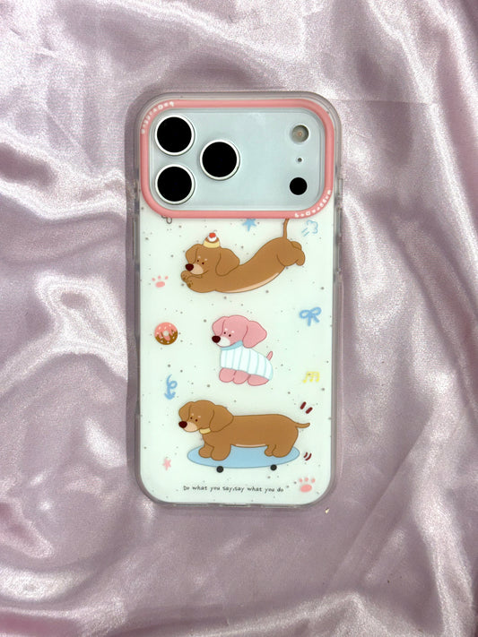Cartoon Designer Matte Finish Case for iPhone 17 Pro Max