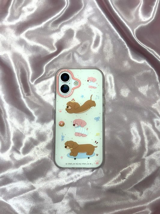 Cartoon Designer Matte Finish Case for iPhone 17