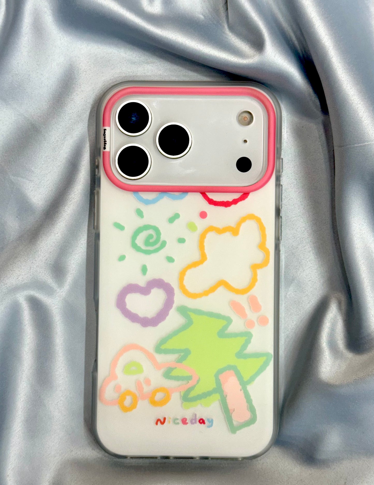 Cartoon Designer Matte Finish Case for iPhone 17 Pro