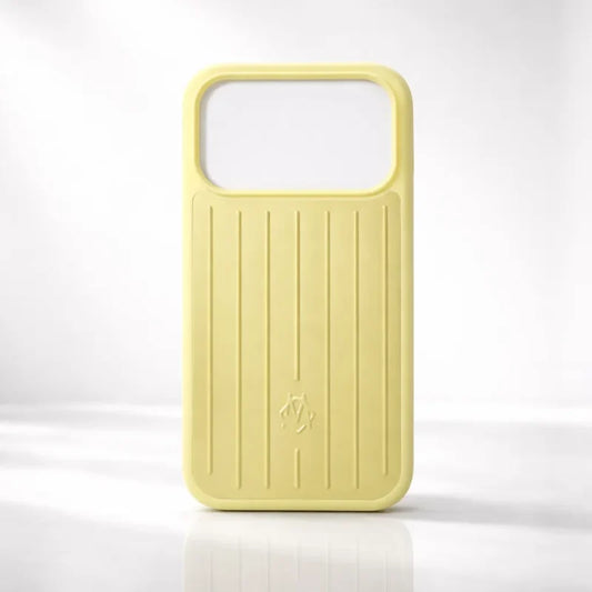 Aluminium Phone Case for iPhone 17 Pro Max (Light Yellow)