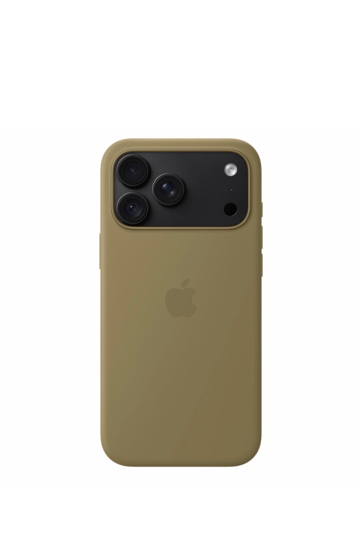 Logo Silicon Case for iPhone 17 Pro / 18 Pro (Olive) (Code:5150)