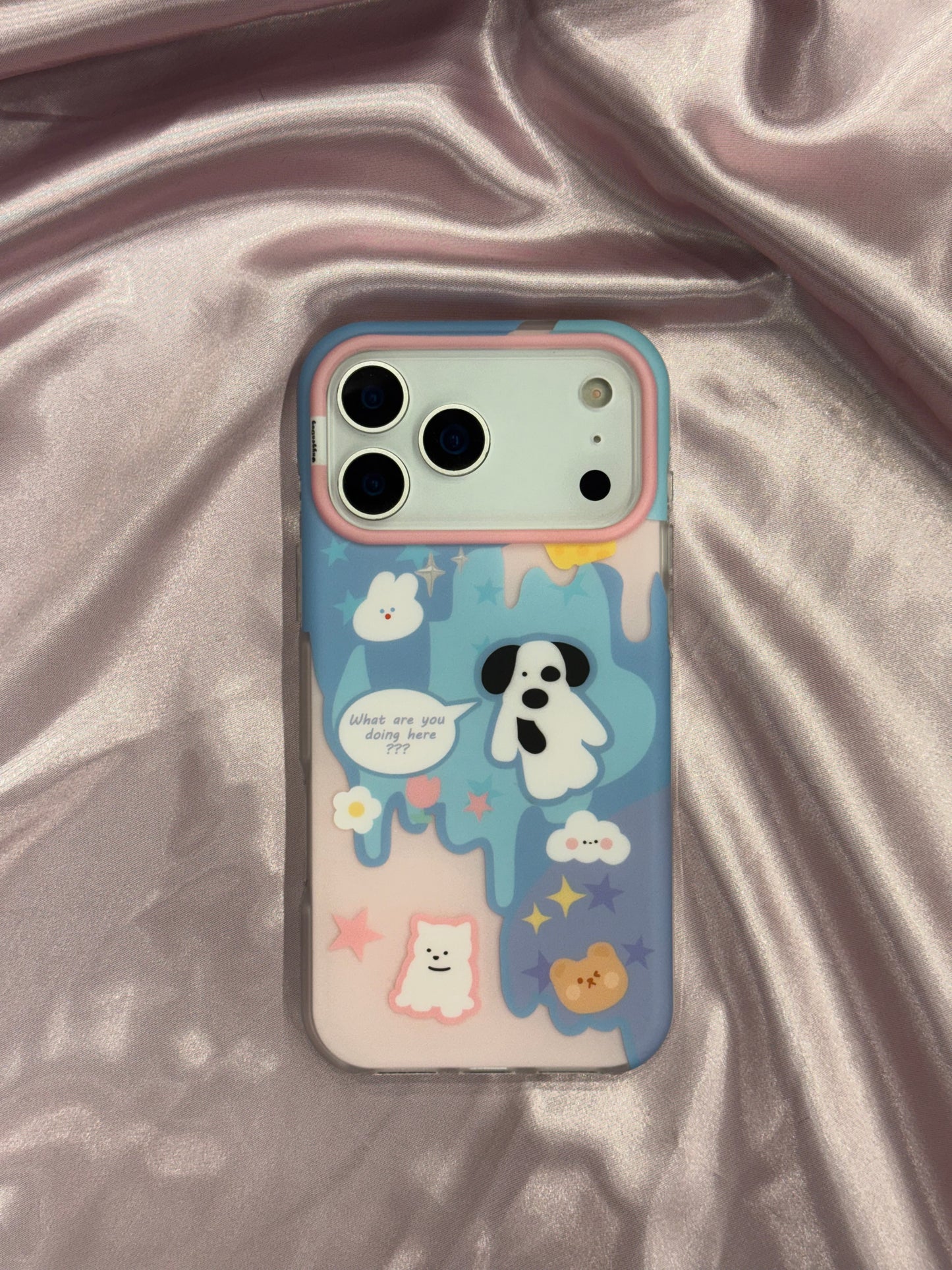 Cartoon Designer Matte Finish Case for iPhone 17 Pro