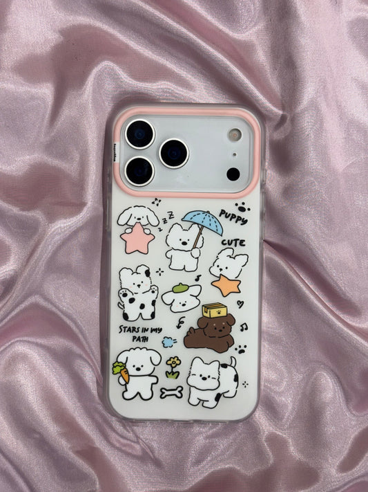 Cartoon Designer Matte Finish Case for iPhone 17 Pro Max