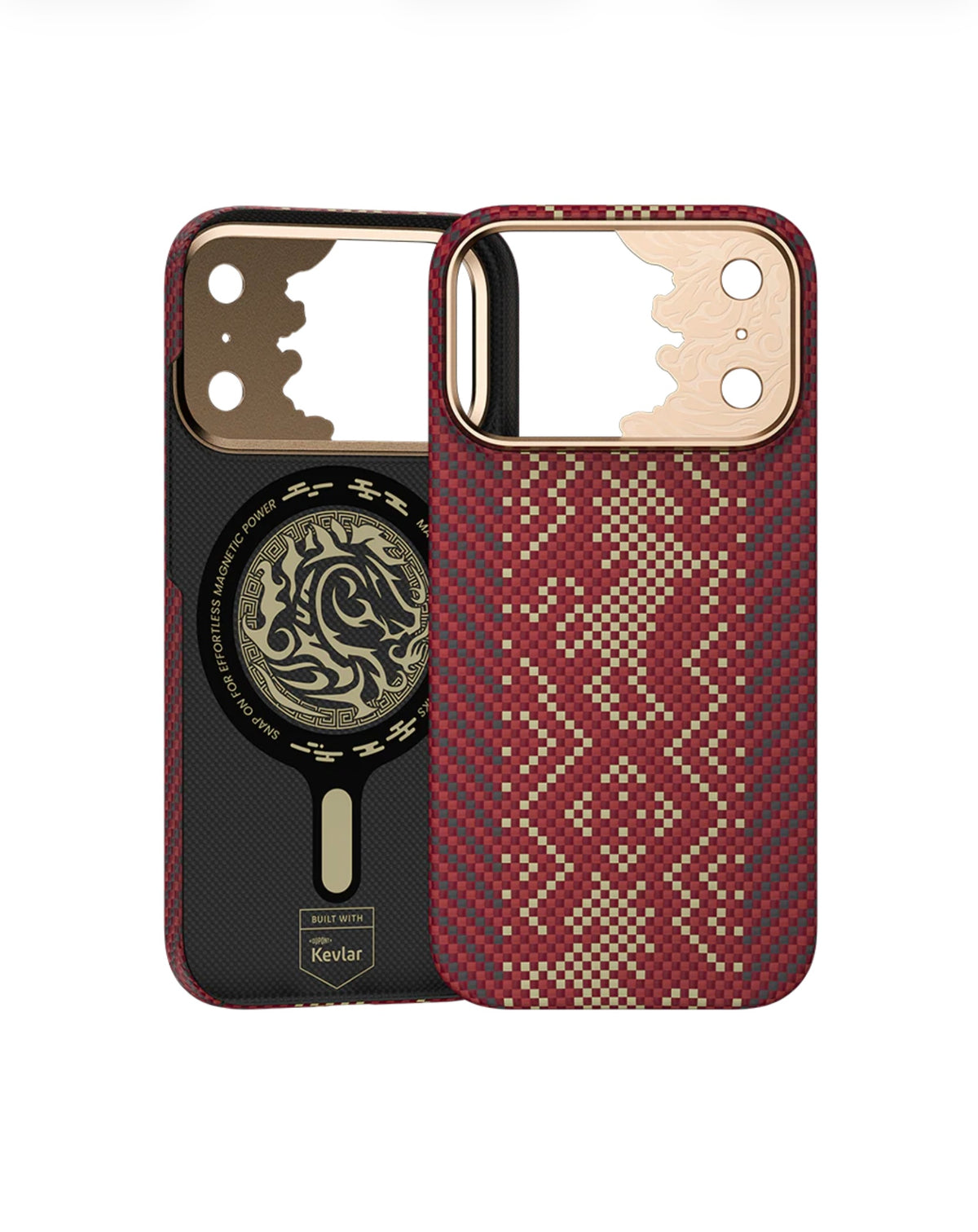 BENKS Knight ArmorAir Case built with Kevlar for iPhone 17 Pro Max / 18 Pro Max (Code:3953)