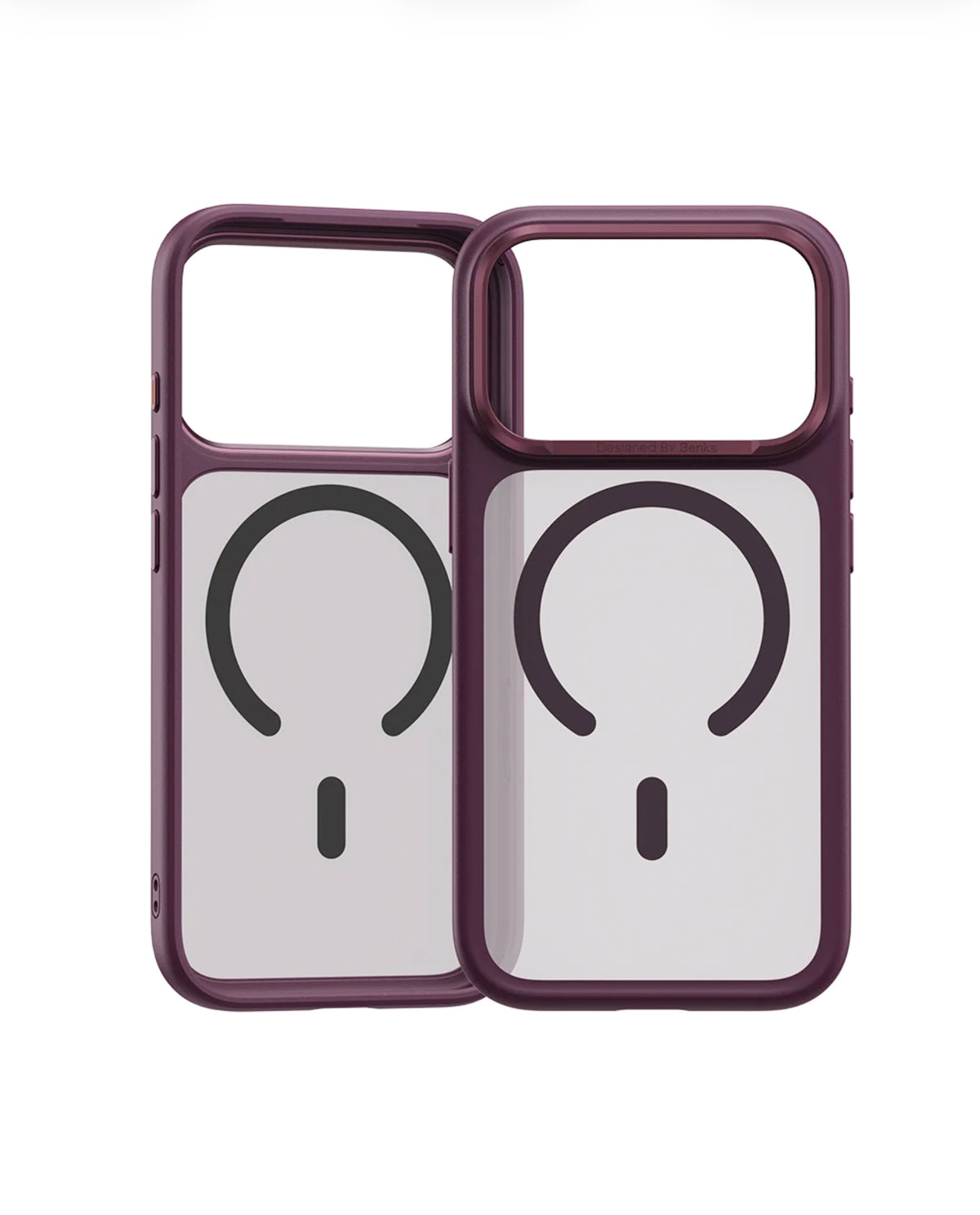 Benks MIST Magnetic Case For iPhone 17 Pro / 18 Pro (Burgundy) (Code:5080)