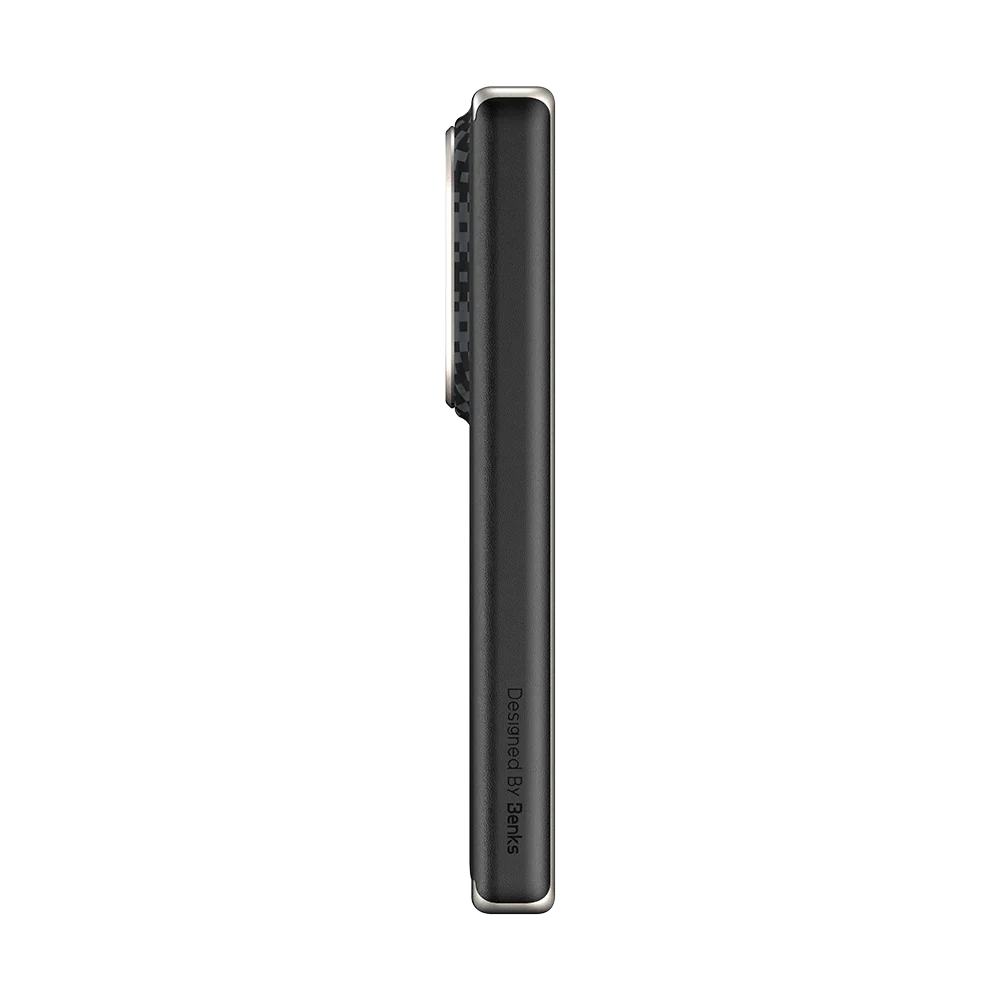 BENKS ArmorGrid Air Obsidian Black Case built with Kevlar® for Samsung Galaxy Z Fold 8 (Only Back Case)