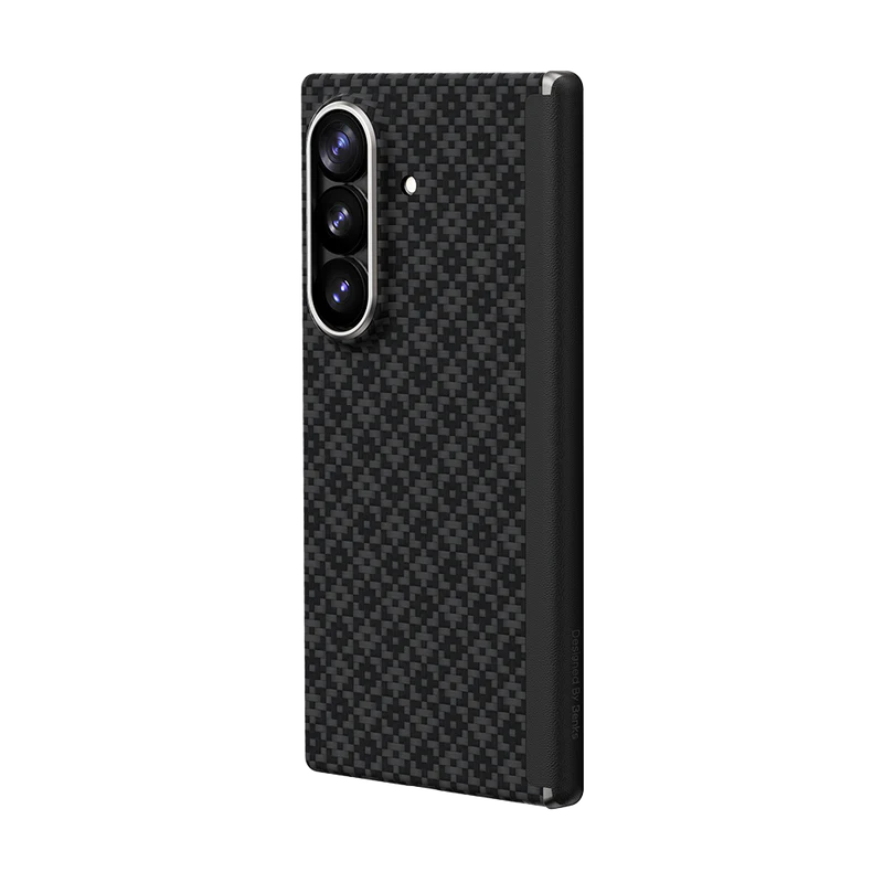 BENKS ArmorGrid Air Obsidian Black Case built with Kevlar® for Samsung Galaxy Z Fold 8 Ultra(Only Back Case)