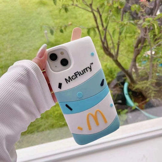 Mc Flurry Designer SIlicon Case for iPhone 15 Pro