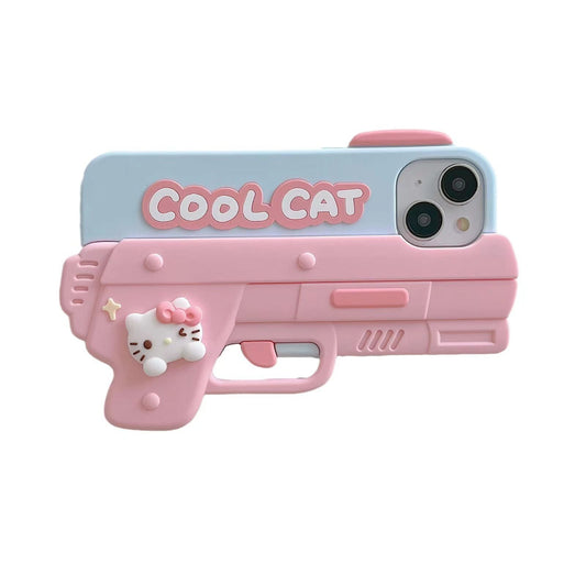 Cool Cat Designer SIlicon Case for iPhone 14 Pro