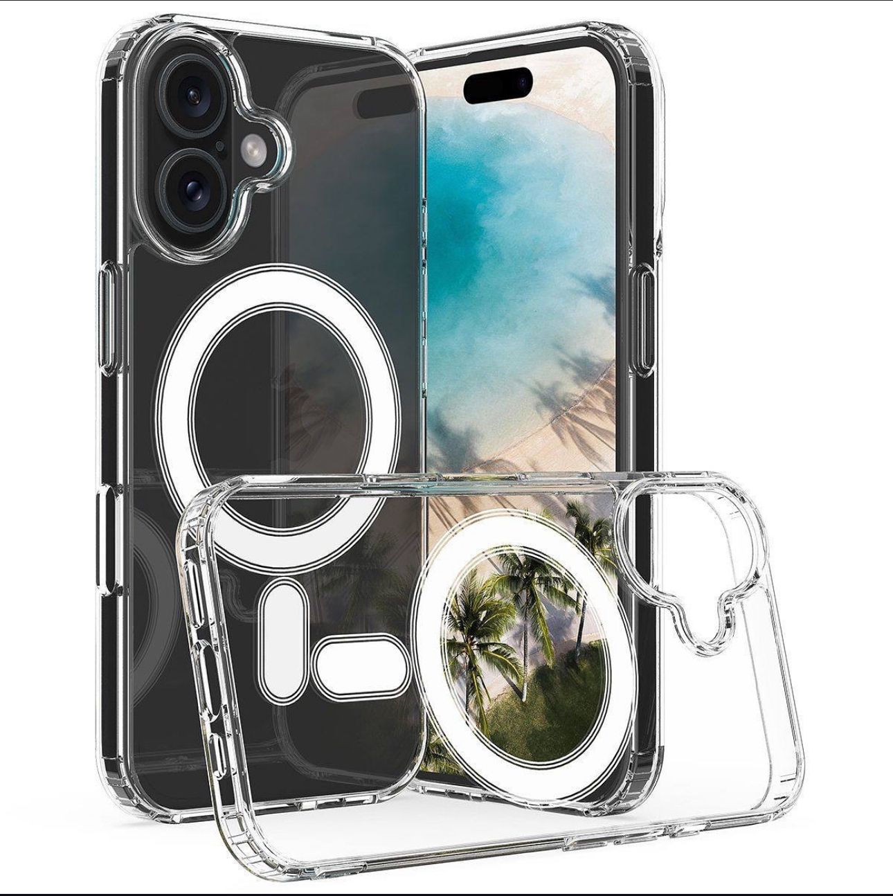 Transparent Magsafe Case for iPhone 16 Pro Max