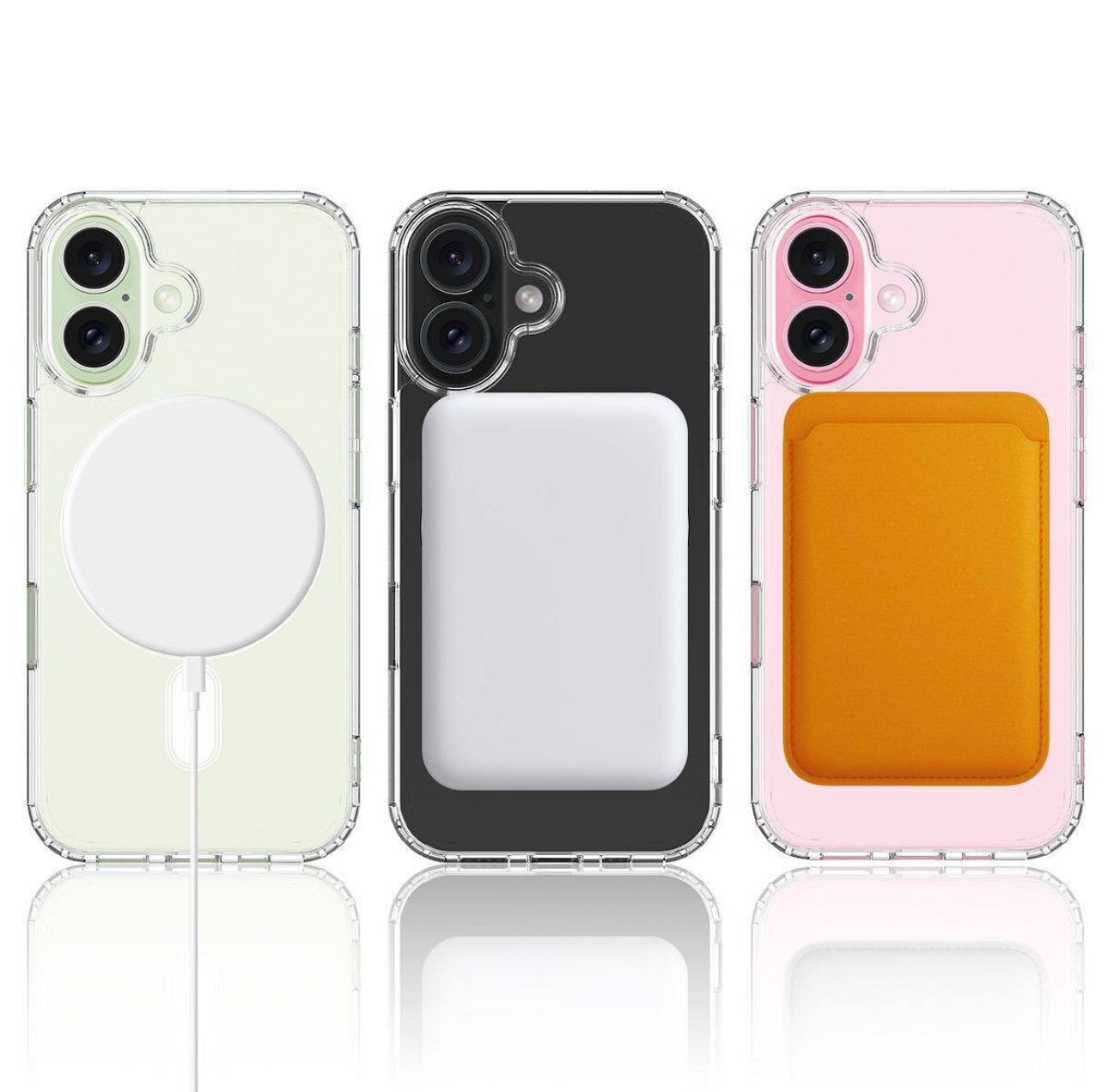 Transparent Magsafe Case for iPhone 16