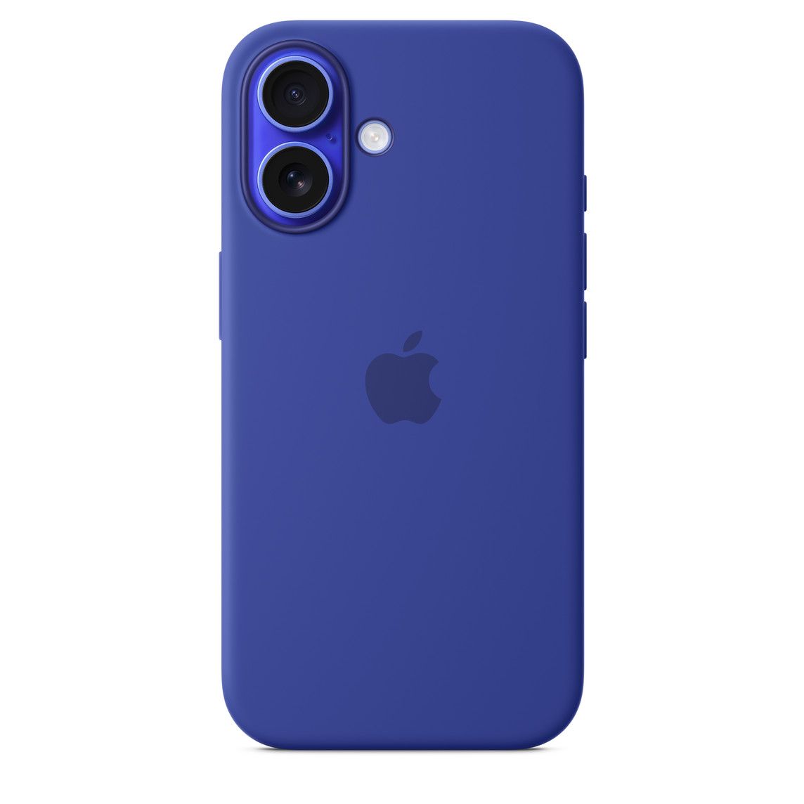 Logo Silicon Case for iPhone 16 Plus (Marine Blue)