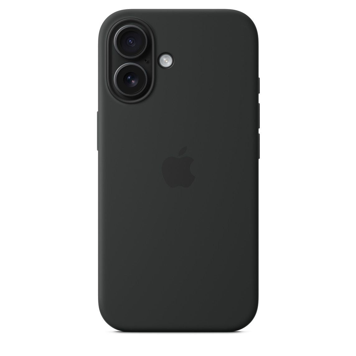 Logo Silicon Case for iPhone 16 (Black)