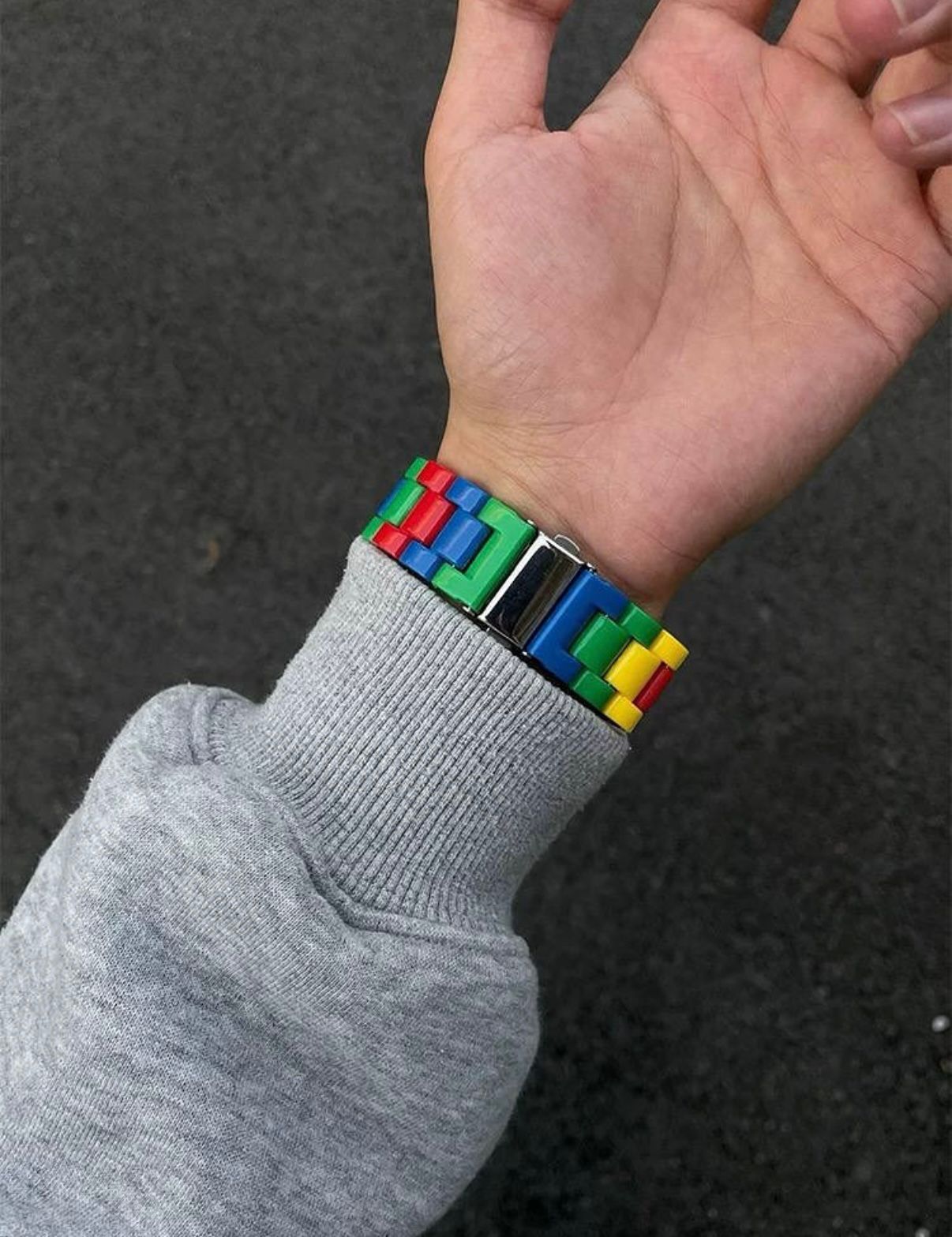 Colourful Poly Carbonate Apple iWatch Band for iWatch 44/45/46 & 49mm