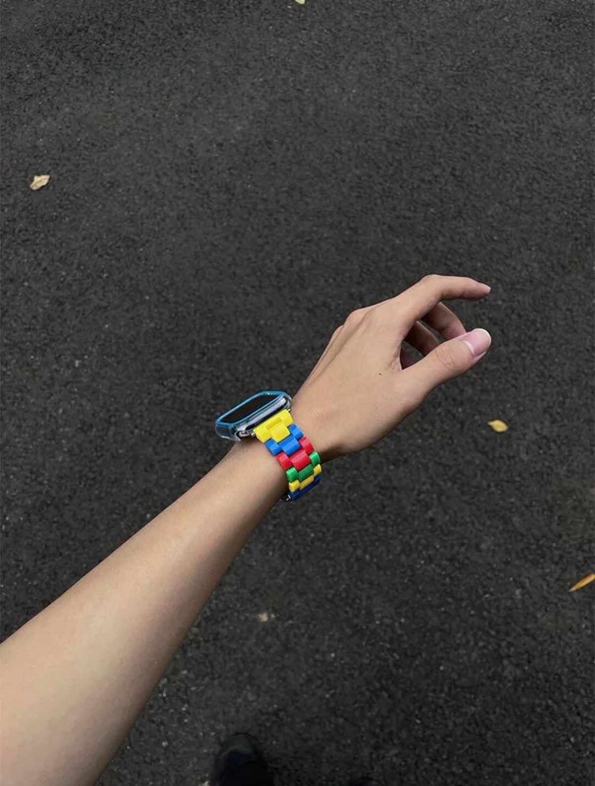 Colourful Poly Carbonate Apple iWatch Band for iWatch 44/45/46 & 49mm