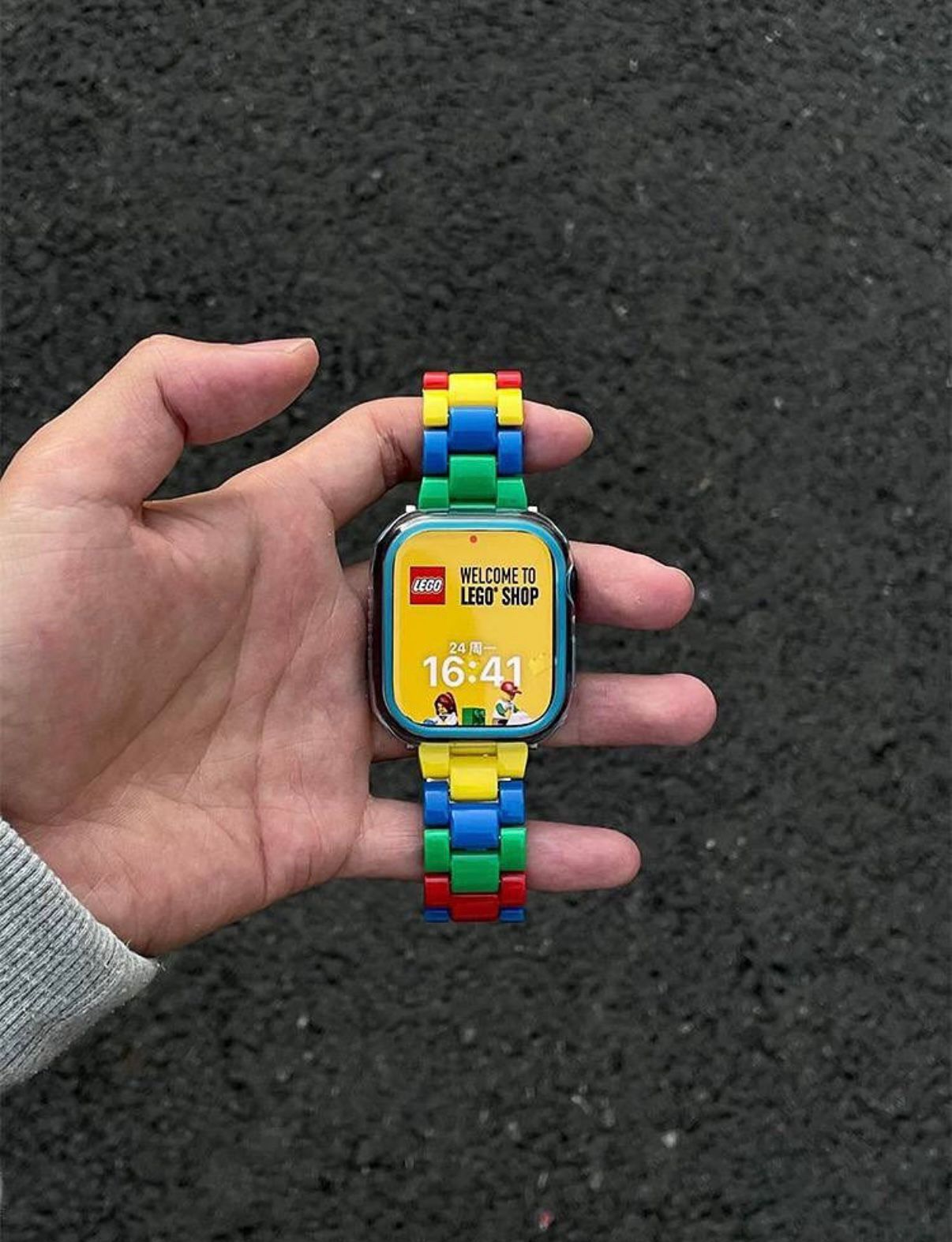 Colourful Poly Carbonate Apple iWatch Band for iWatch 44/45/46 & 49mm