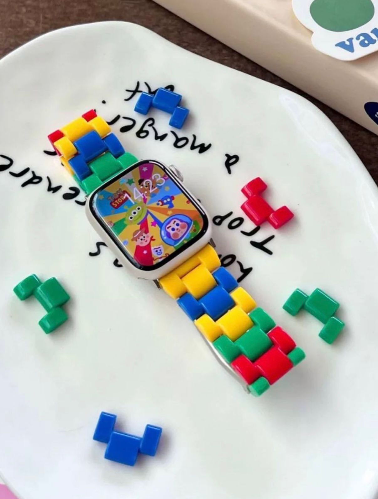 Colourful Poly Carbonate Apple iWatch Band for iWatch 44/45/46 & 49mm