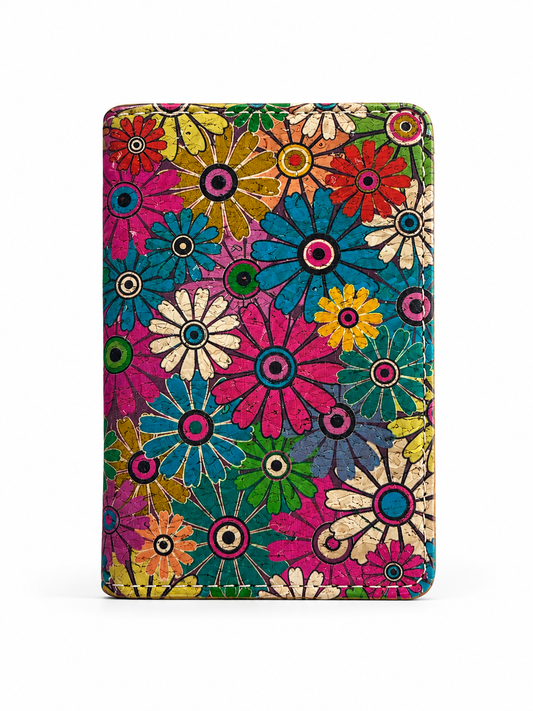 Floral Magsafe Wallet 2 Pockets (Multicolor)