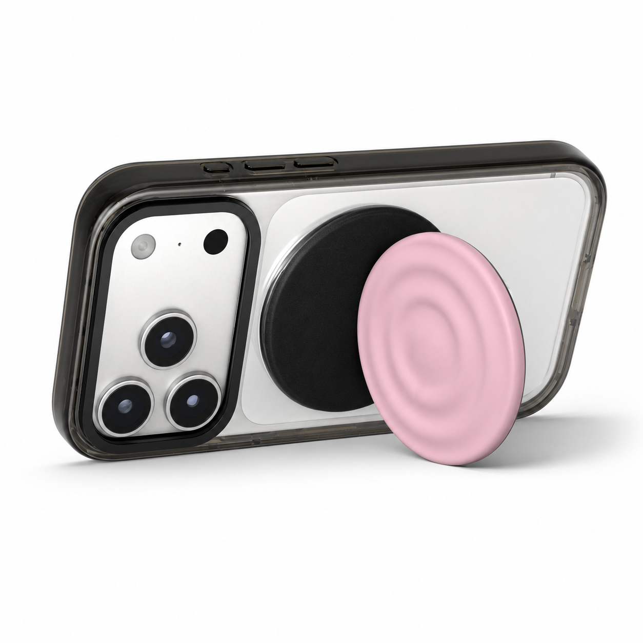Snappy Silicon MagSafe Grip Stand Pop Socket (Pink)