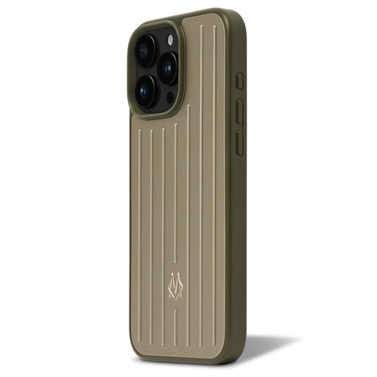 Aluminium Phone Case for iPhone 16 Pro(Golden Green)