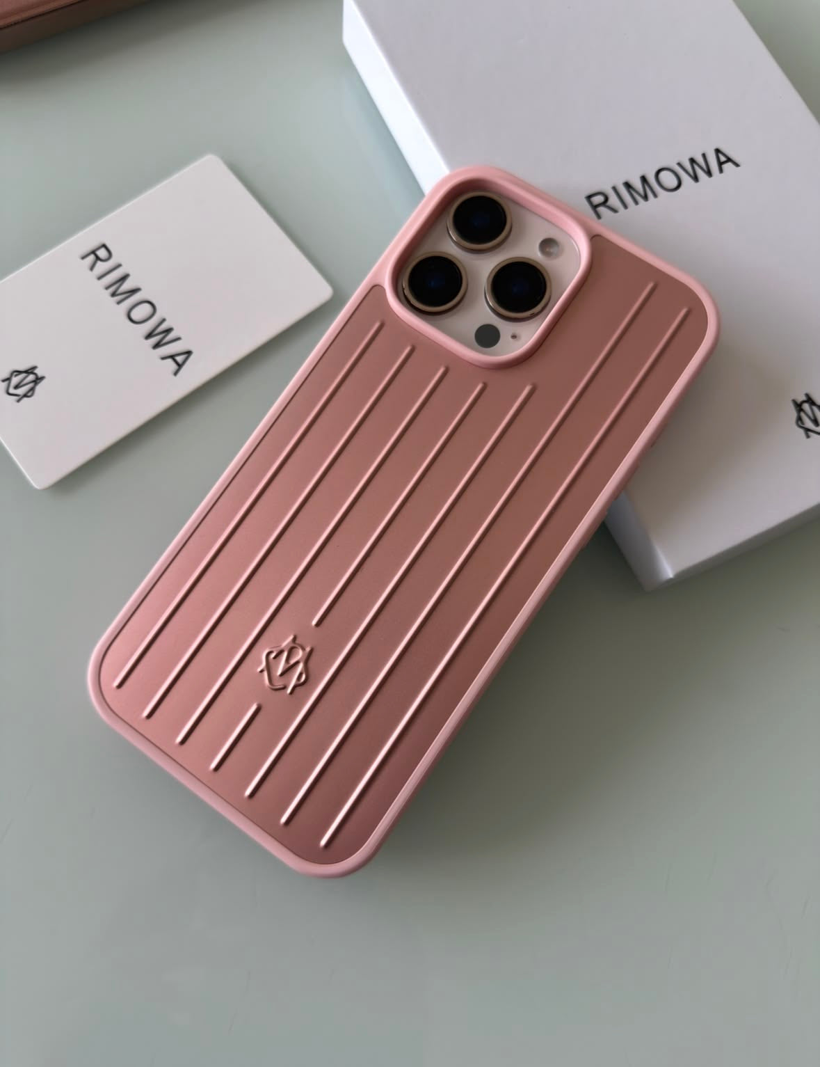 Aluminium Phone Case for iPhone 16 Pro Max(Pink)