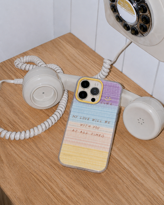 Cartoon Designer Matte Finish Case for iPhone 15 Pro Max(My Love)