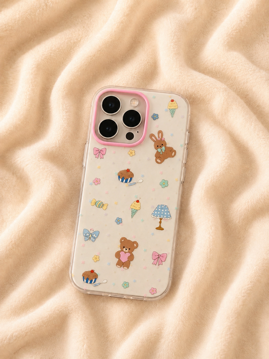 Cartoon Designer Matte Finish Case for iPhone 15 Pro Max(Table Lamp)