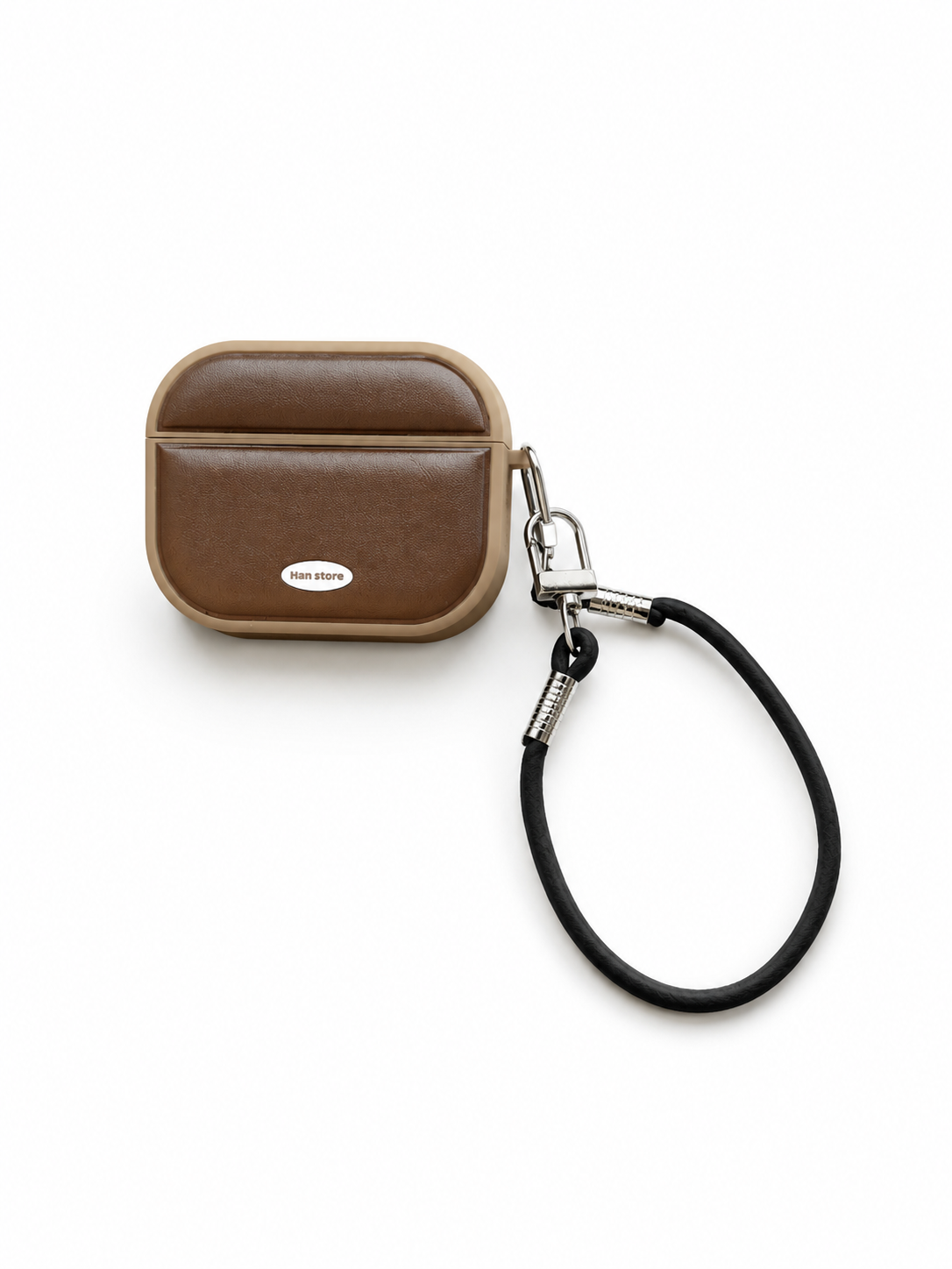 PU Leather AirPods Pro2 Case(Brown)