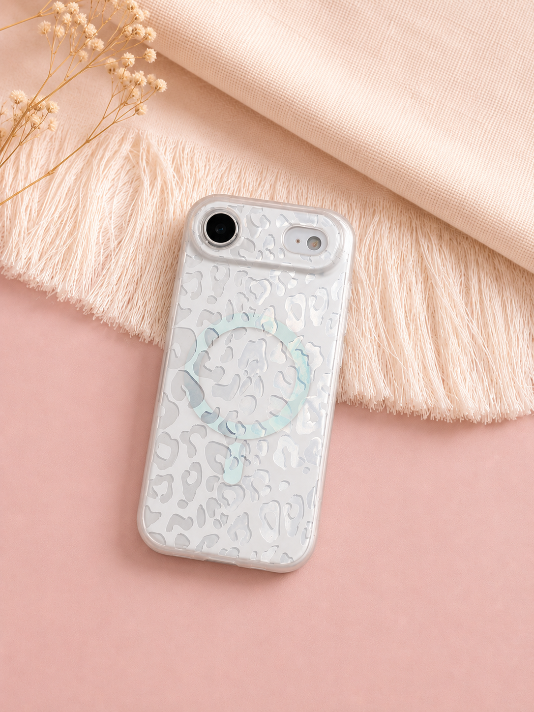 Leopard Pattern MagSafe Case For iPhone17 Air (Matte Finish)