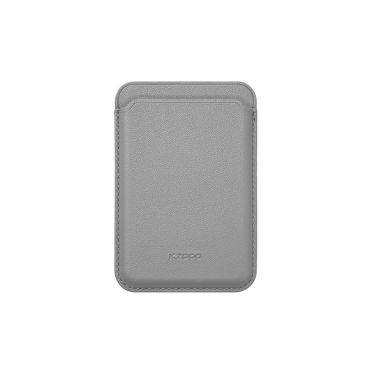 KZDOO Leather MagSafe Wallet(Titanium Grey)