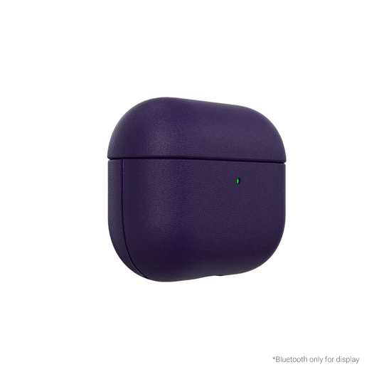 KZDOO Leather Case for Airpods Pro3 (Deep Purple)