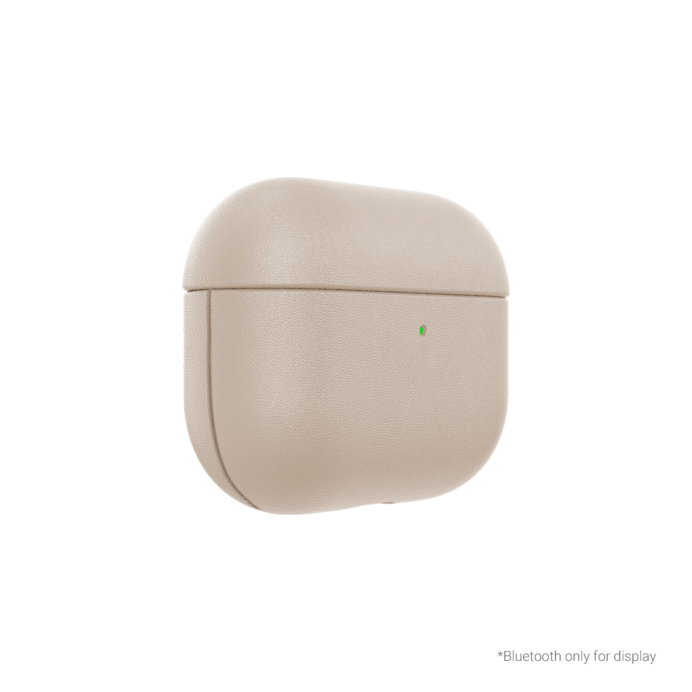 KZDOO Leather Case for Airpods 4 (Beige)