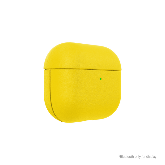 KZDOO Leather Case for Airpods Pro3 (Yellow)