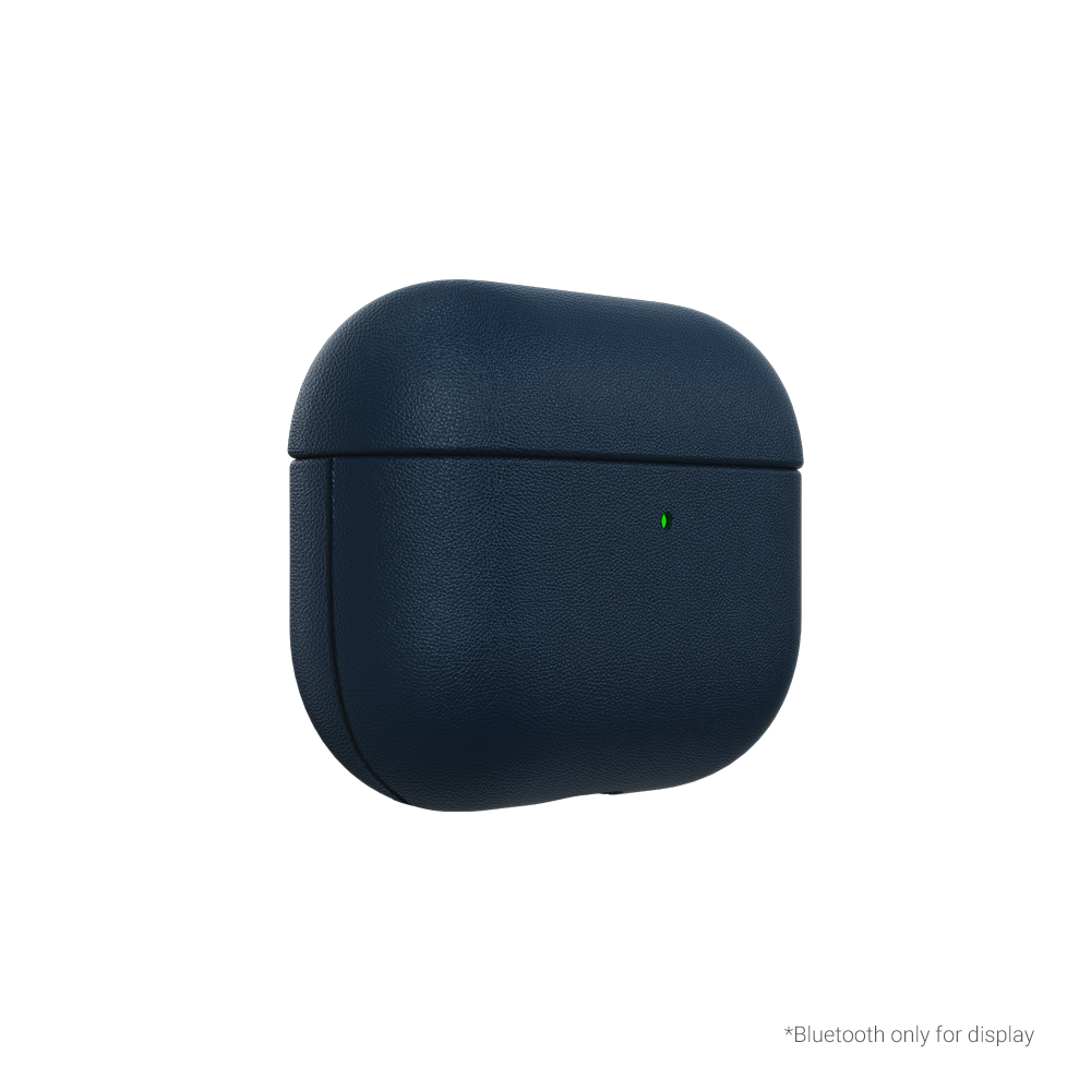 KZDOO Leather Case for Airpods Pro3 (Dark Blue)