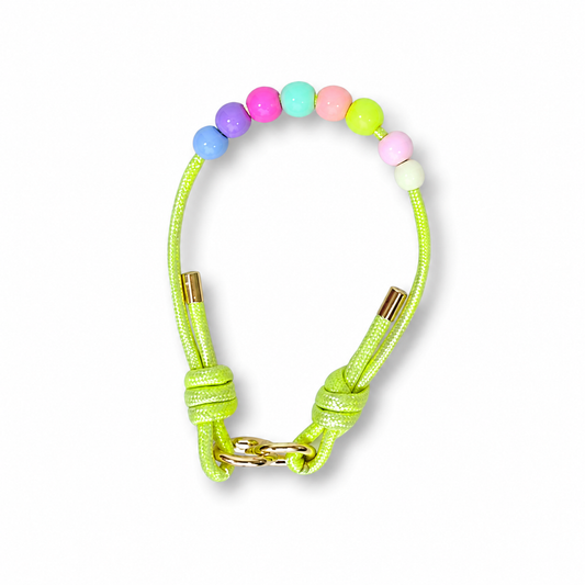 Wrist LanYards Beads Design(Light Green)