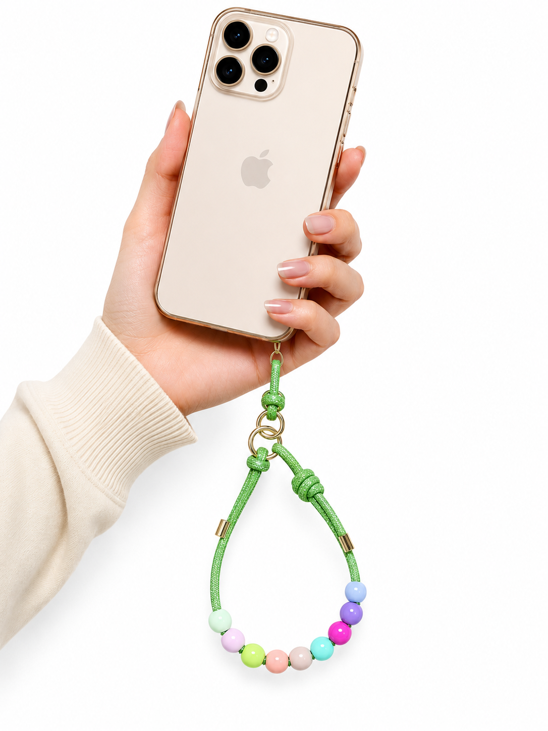 Wrist LanYards Beads Design(Green)