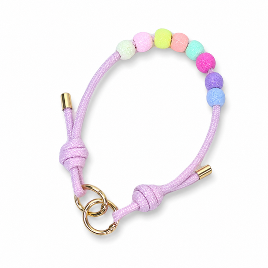 Wrist LanYards Beads Design(Pink)