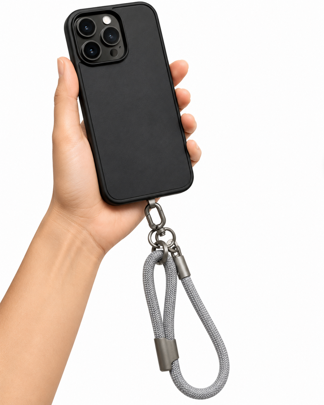 Plain Wrist Lanyards (Grey)