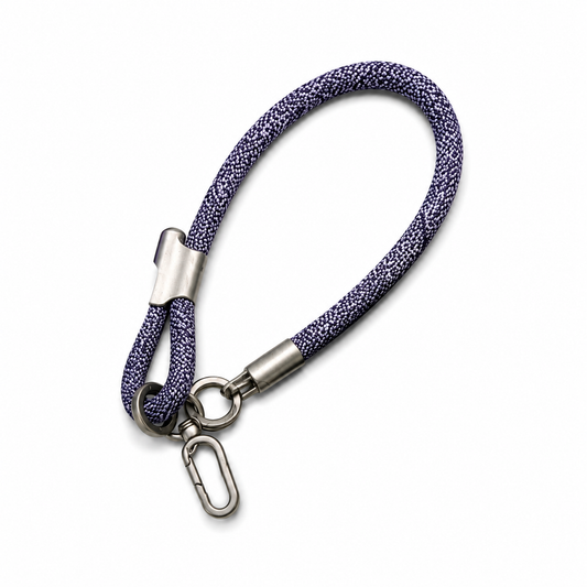 Plain Wrist Lanyards (Blue/White)