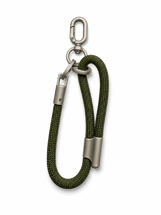 Plain Wrist Lanyards (Olive Green)