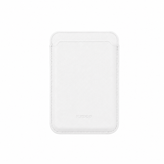 KZDOO Leather MagSafe Wallet(White)