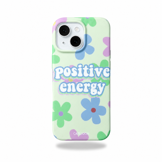 Positive Energy Drop Proof Matte Finish Case for iPhone 15