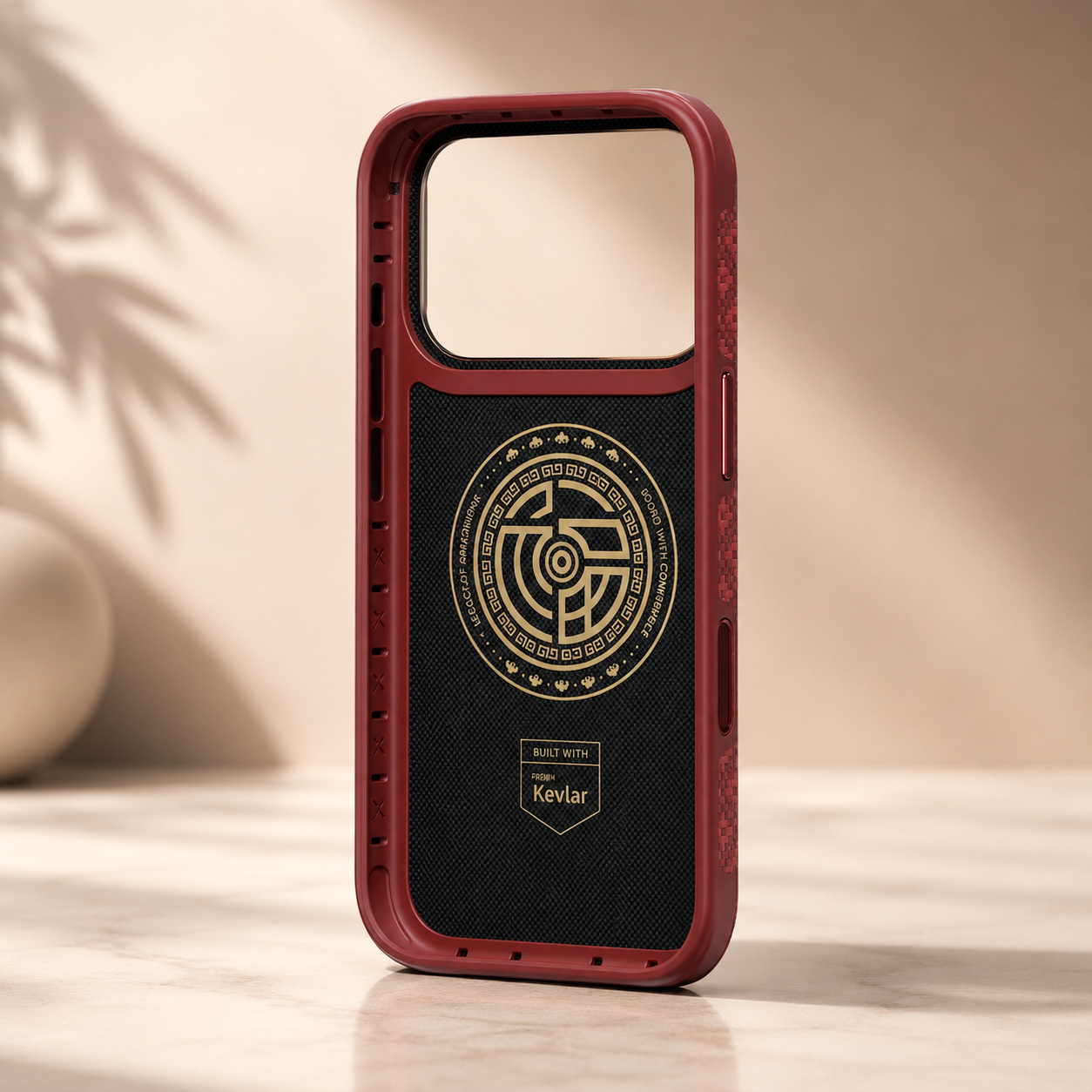 Benks ArmorEdge Case built with Kevlar® Case for iPhone 17 Pro Max (Red)