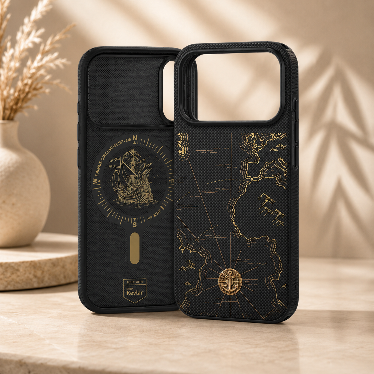 Benks ArmorEdge Case built with Kevlar® Case for iPhone 17 Pro Max (Black)